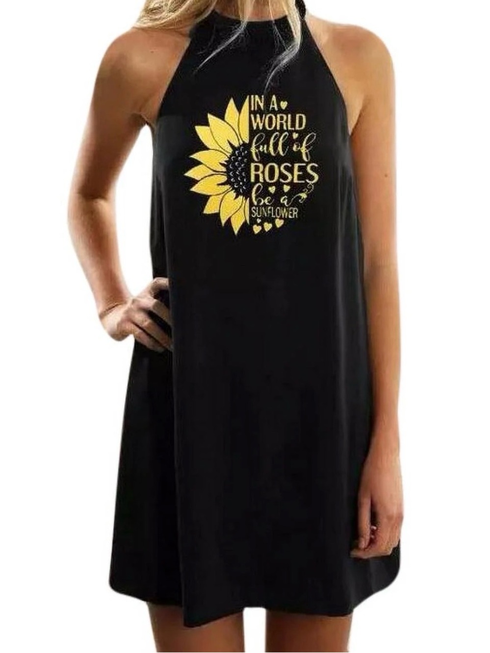 High-Halter Dress